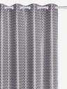 Edoti Verdunkelungsvorhang Grass - silber EDOTI