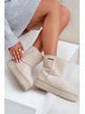 BIG STAR SHOES Damen Hochplateau Schnee Big Star Hellbeige