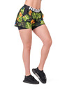 Nebbia High-Energy Shorts für Frauen Nebbia 563 Jungle green, doppellagig