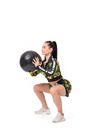 Nebbia High-Energy Shorts für Frauen Nebbia 563 Jungle green, doppellagig