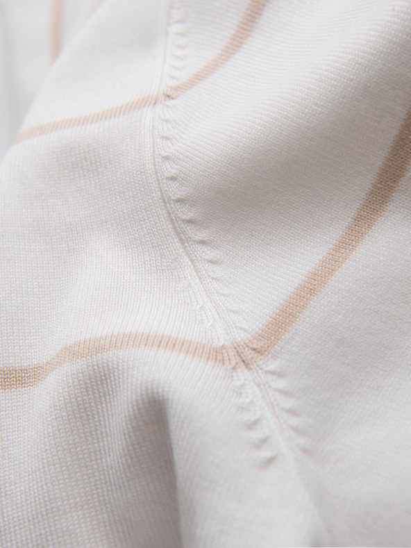 Ombre Clothing Herren-Poloshirt aus Viskose mit horizontalen Streifen Ombre Clothing