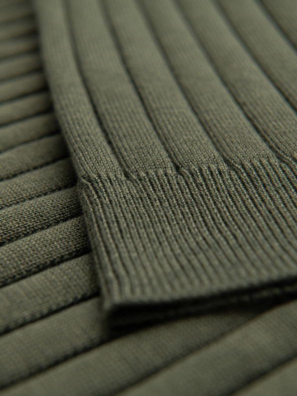 Ombre Clothing Herren-Poloshirt SLIM FIT aus Viskose mit vertikalen Streifen Ombre Clothing