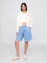 GAP Damen-Oversize-Sweatshirt mit Logo VintageSoft Americana GAP