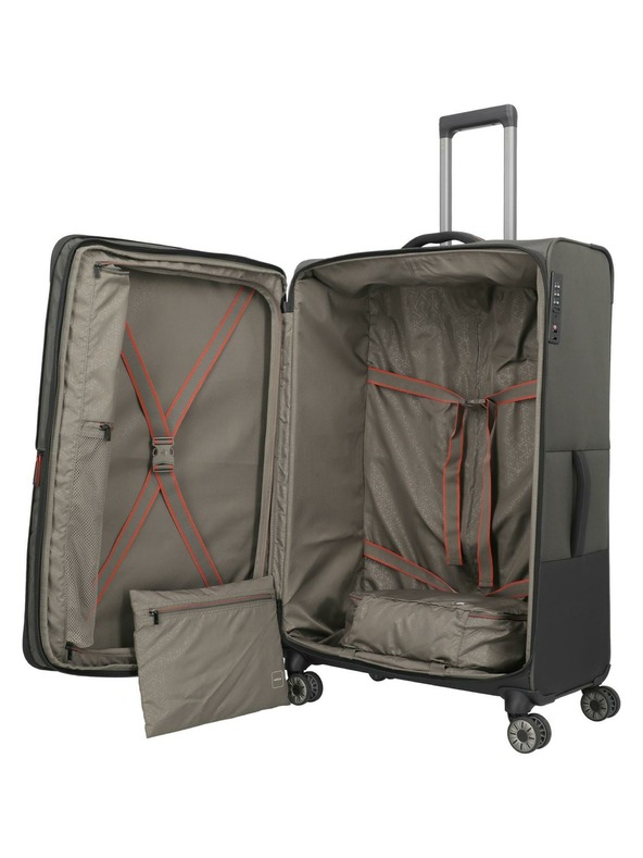 Travelite Reisekoffer Travelite Crosslite XL Dunkeloliv