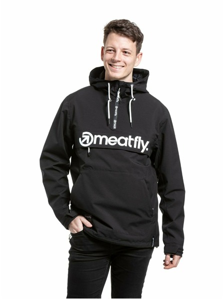 Meatfly Meatfly Herren Streetjacke Garen Schwarz