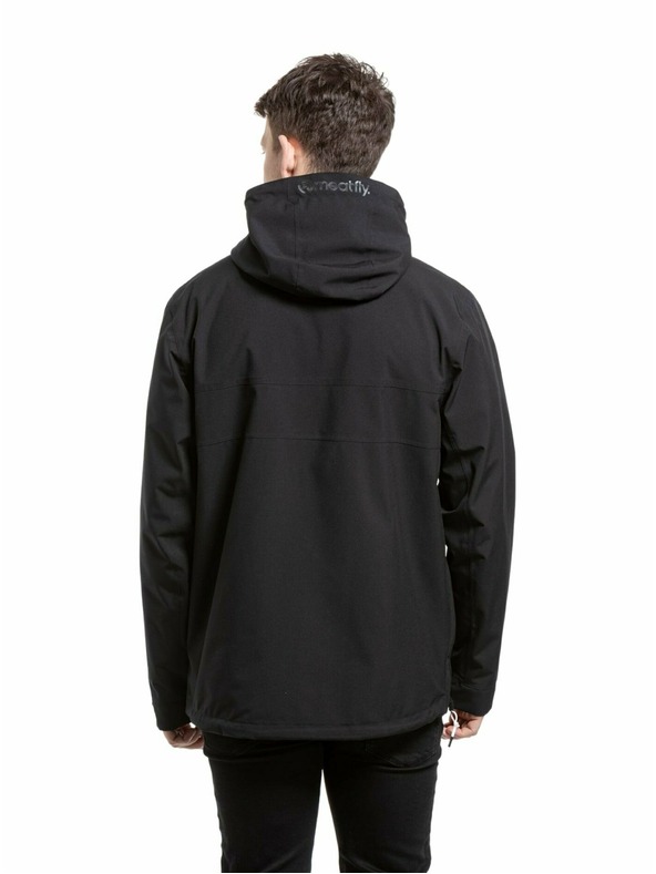 Meatfly Meatfly Herren Streetjacke Garen Schwarz