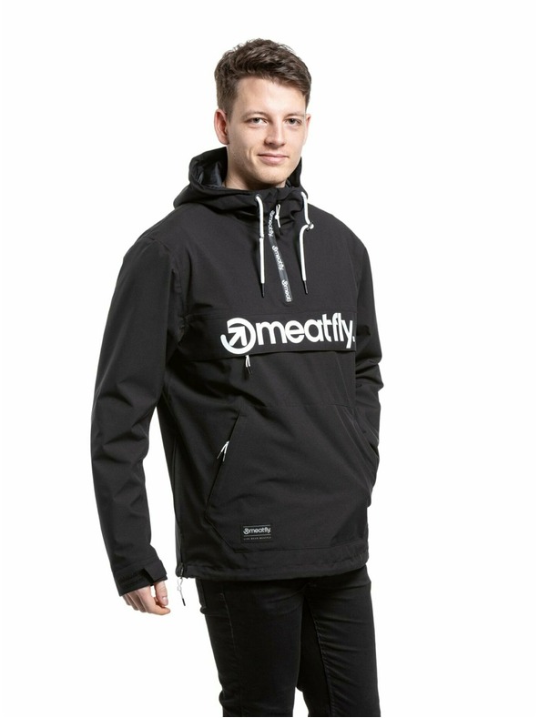 Meatfly Meatfly Herren Streetjacke Garen Schwarz