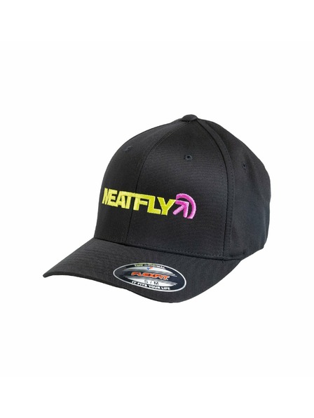 Meatfly Meatfly Baseballkappe Zedd Flexfit Limette / Schwarz