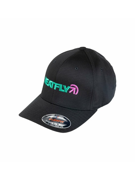 Meatfly Meatfly Baseballkappe Zedd Flexfit Türkis / Schwarz