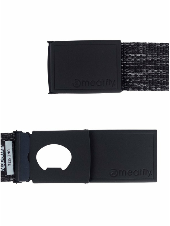 Meatfly Meatfly Herren Gürtel Conan Grau Meliert