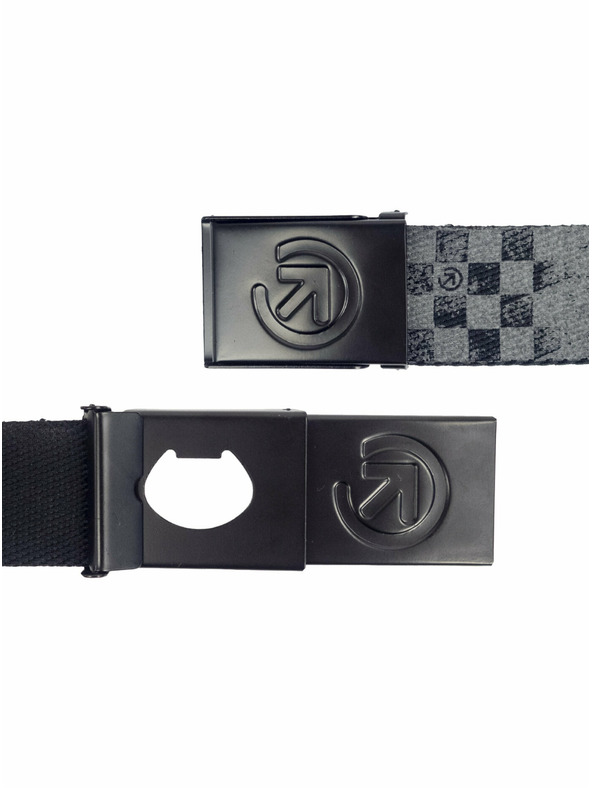 Meatfly Meatfly Gürtel Corridor Kariert Schwarz
