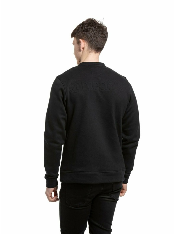 Meatfly Meatfly Herren Sweatshirt Luke Crewneck Schwarz