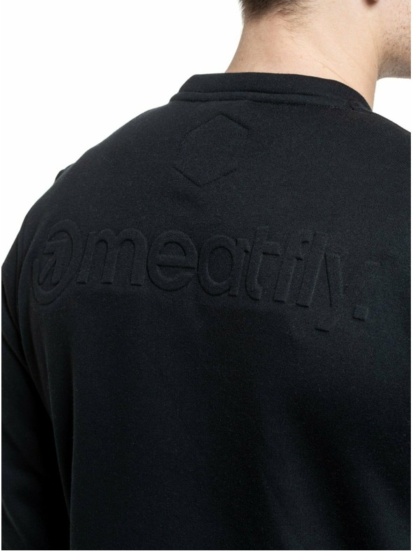 Meatfly Meatfly Herren Sweatshirt Luke Crewneck Schwarz