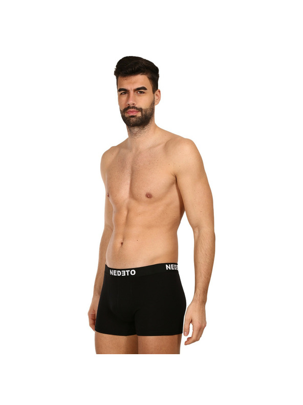 Nedeto 10er Set - Herren Boxershorts Nedeto schwarz