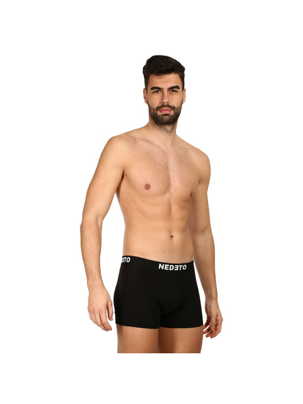 Nedeto 10er Set - Herren Boxershorts Nedeto schwarz