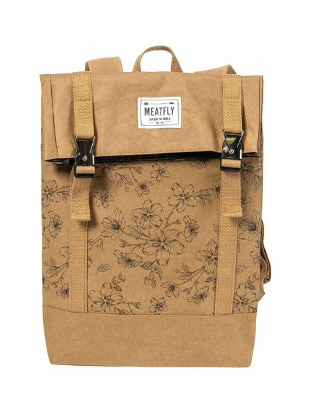 Meatfly Meatfly Papier-Rucksack Vimes Blüte Braun 11 L