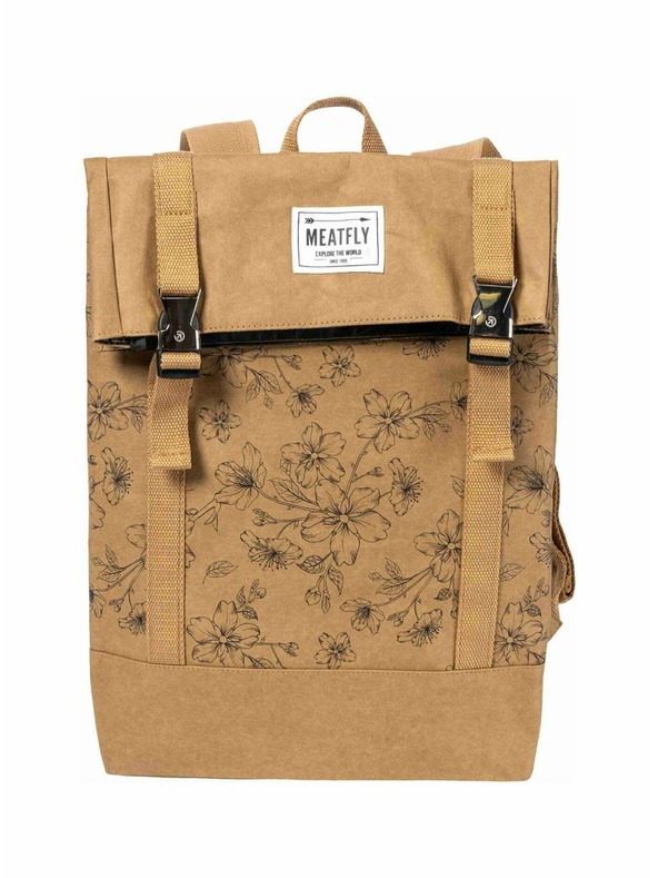 Meatfly Meatfly Papier-Rucksack Vimes Blüte Braun 11 L