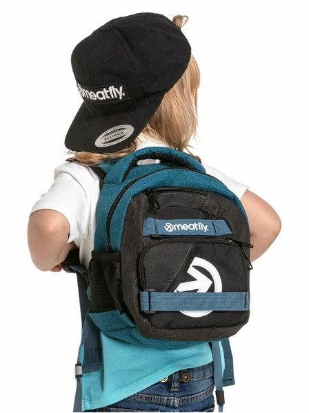 Meatfly Meatfly Rucksack Levi Petrol Meliert/Anthrazit Meliert 10 L