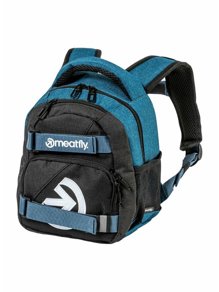 Meatfly Meatfly Rucksack Levi Petrol Meliert/Anthrazit Meliert 10 L