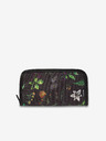 Dakine Grün-schwarze Damen-Blumengeldbörse Dakine Luna Wallet Woodland Floral