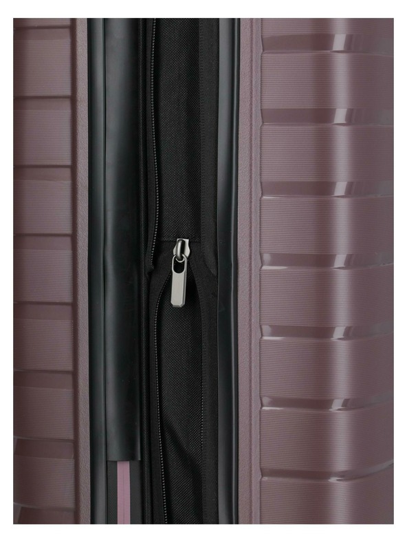 Travelite Reisekoffer Travelite Air Base S erweiterbar Flieder