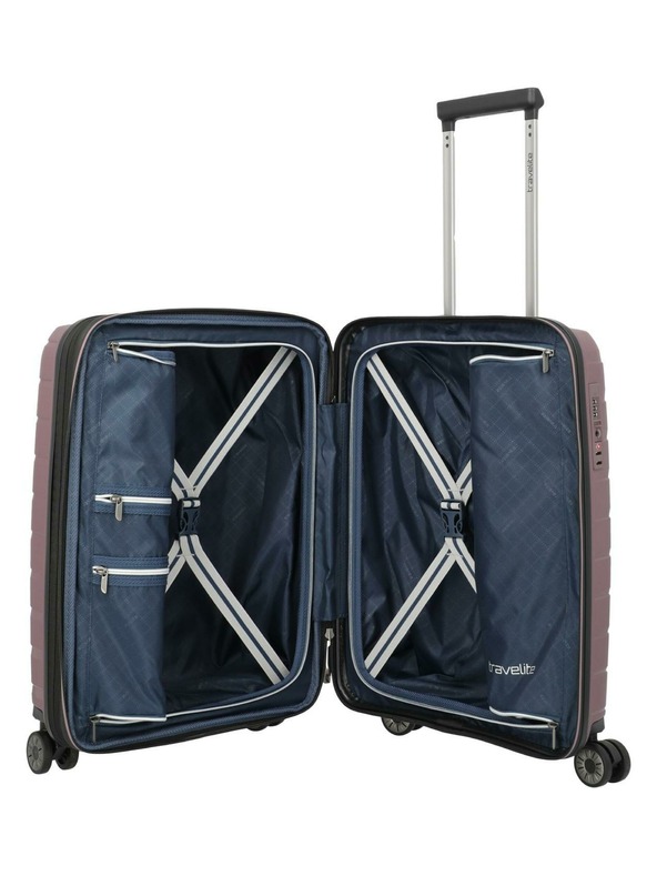 Travelite Reisekoffer Travelite Air Base S erweiterbar Flieder