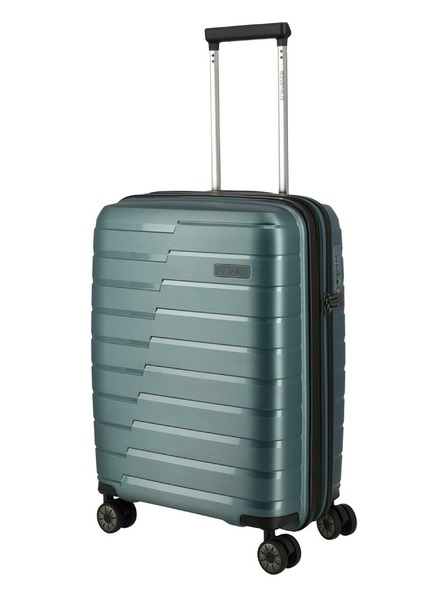 Travelite Reisekoffer Travelite Air Base S erweiterbar Eisblau