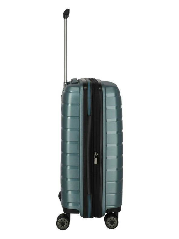 Travelite Reisekoffer Travelite Air Base S erweiterbar Eisblau