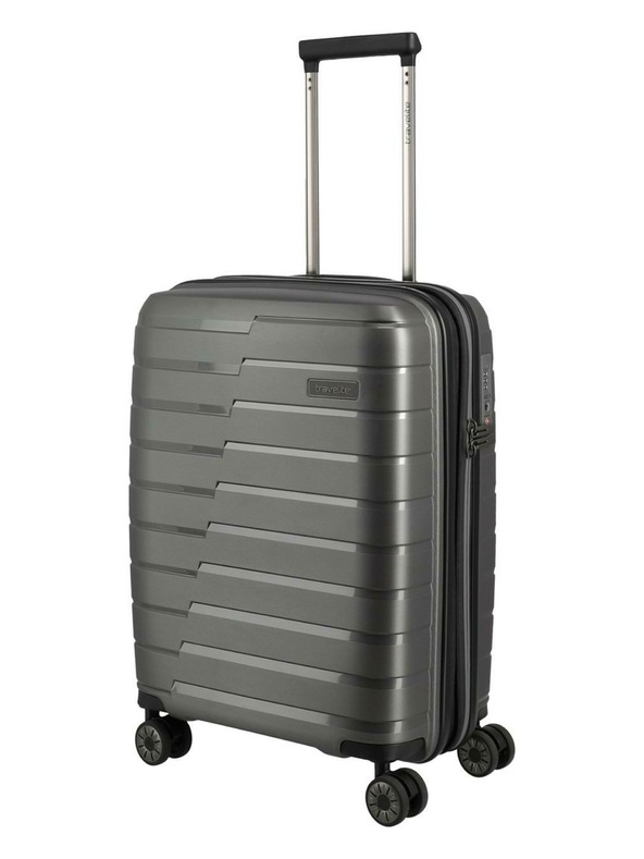 Travelite Reisekoffer Travelite Air Base S erweiterbar Anthrazit