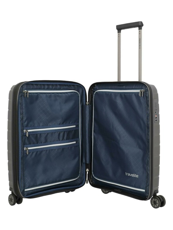 Travelite Reisekoffer Travelite Air Base S erweiterbar Anthrazit