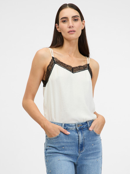 Orsay Cremefarbenes Damen-Top ORSAY