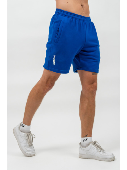 Nebbia Relaxed-Fit Jogginghose Shorts MAXIMUM 336 M, blau