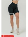 Nebbia Leggings Shorts mit hoher Taille 9" SNATCHED 614 XS, schwarz