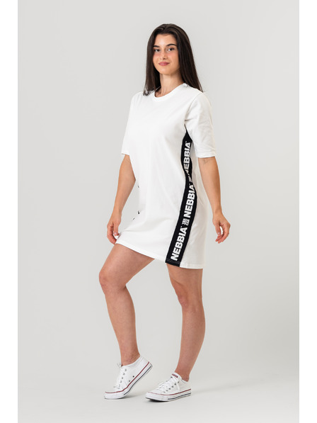 Nebbia Oversized T-Shirt Kleid NEBBIA CLUB 594 XS/S, cream