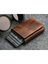 Pularys BOSTO RFID-Geldbörse - Saddle Leather