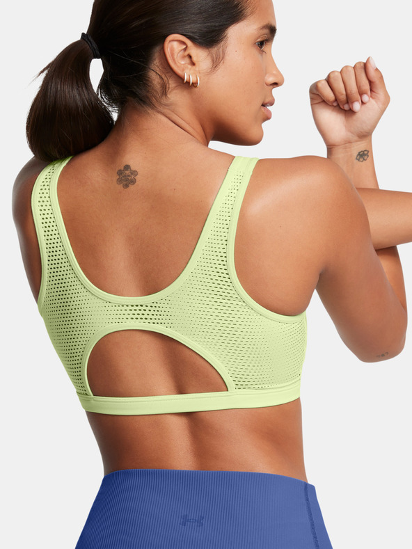 Under Armour Damen Sport-BH Under Armour UA Infinity Low Mesh-GRN