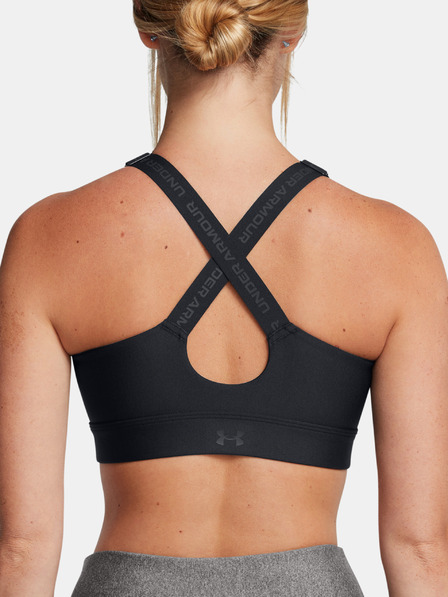 Under Armour Damen Sport-BH Under Armour UA Infinity High Zip 2.0 Bra-BLK