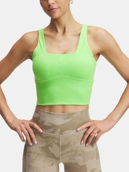 Under Armour Damen Tank Top Under Armour Pjt Rck Fitted Bra Tank