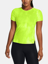 Under Armour Damen T-Shirt Under Armour UA Launch Elite Printed SS-GRN