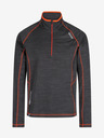 Regatta Dunkelgraue Herren-Melange-Sweatjacke Regatta Yonder