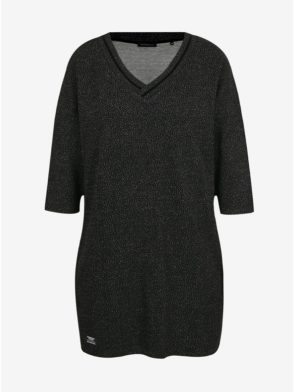 ZOOT.lab Schwarzes gemustertes lockeres Kleid METROOPOLIS by ZOOT.lab Eustacia