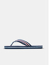 Sam 73 Rot und blau gestreifte Herren-Flip-Flops SAM 73