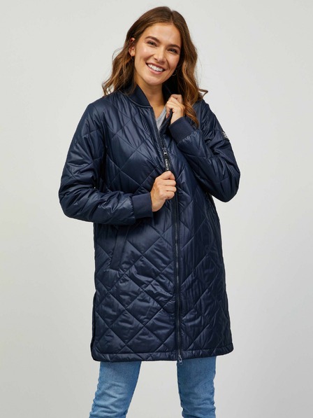 Sam 73 Dunkelblauer Damen-Steppmantel Sam 73