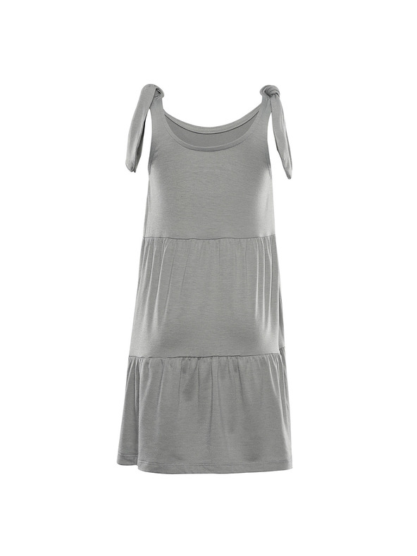 ALPINE PRO Kinder Sommer Kleid ALPINE PRO ARENO shadow