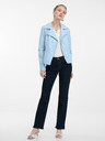 Orsay Hellblaue Damen-Kunstlederjacke ORSAY