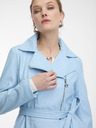 Orsay Hellblaue Damen-Kunstlederjacke ORSAY