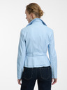 Orsay Hellblaue Damen-Kunstlederjacke ORSAY