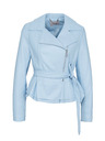 Orsay Hellblaue Damen-Kunstlederjacke ORSAY