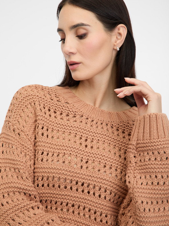 Orsay Hellbrauner Damenpullover ORSAY