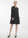 Orsay Schwarzes Damen-Hemdblusenkleid knielang von ORSAY